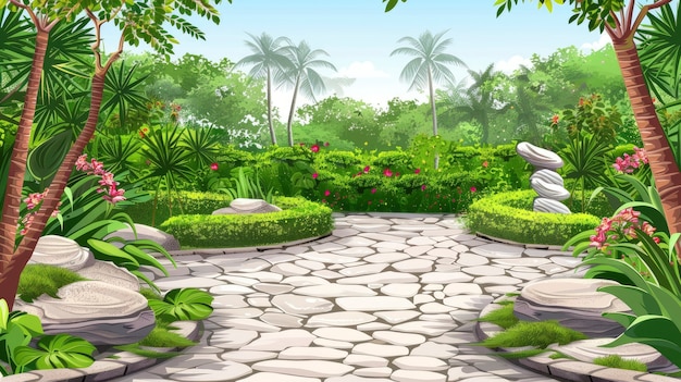 open garden cliparts