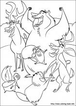 Open Season coloring pages on Coloring-Book.info