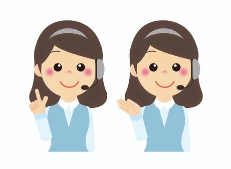 Operator Vectors, Clipart &amp; Illustrations for Free Download - illustAC