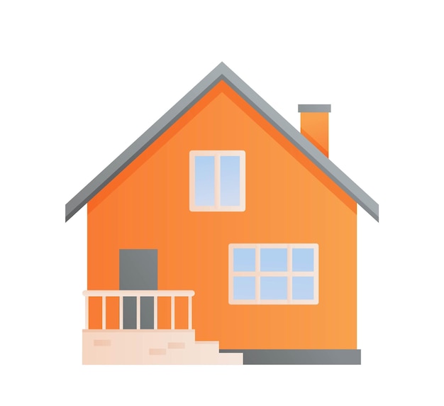 orange house cliparts 2024