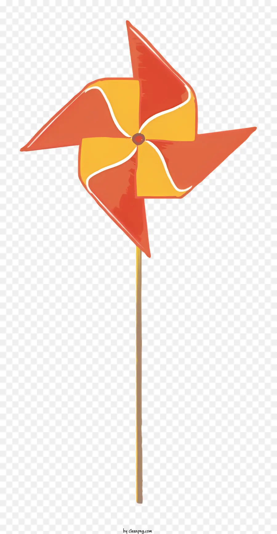 orange pinwheel cliparts