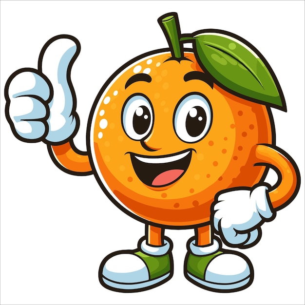 orange thumb cliparts