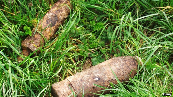 How unexploded ordnance is cleared
