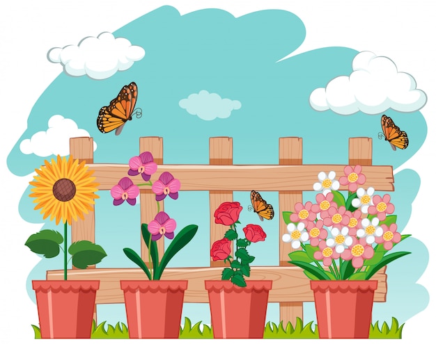 outdoors garden cliparts