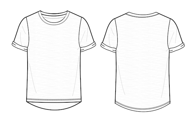outline of a shirt