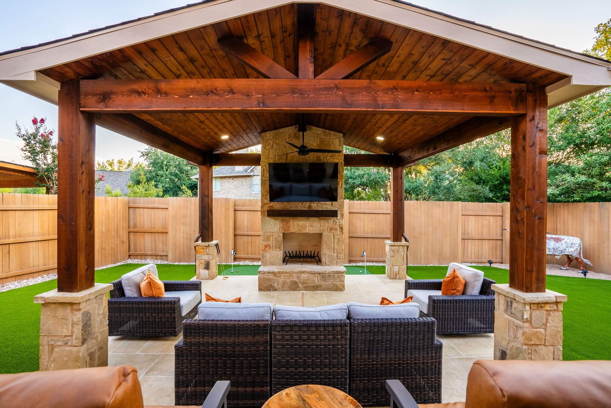 Outdoor patio clearance