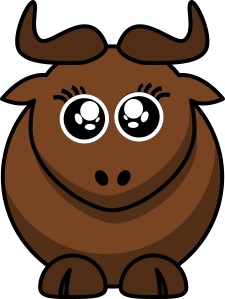 Cartoon Ox Clip Art Image - ClipSafari