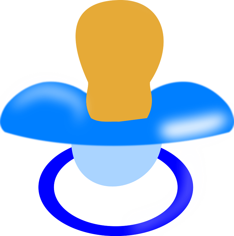 Pacifier - Free vector clipart images on clipart library.com