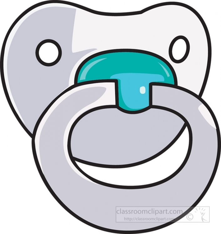 Baby Clipart-baby pacifier clipart