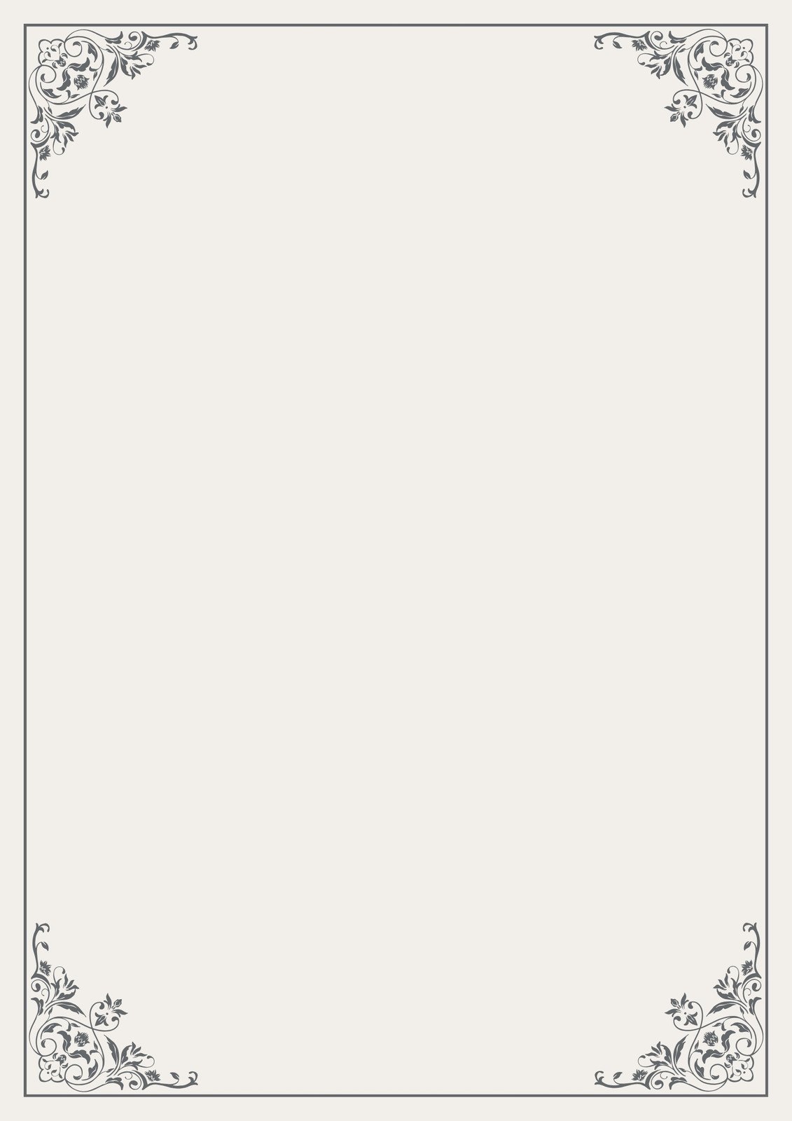 page border black and white