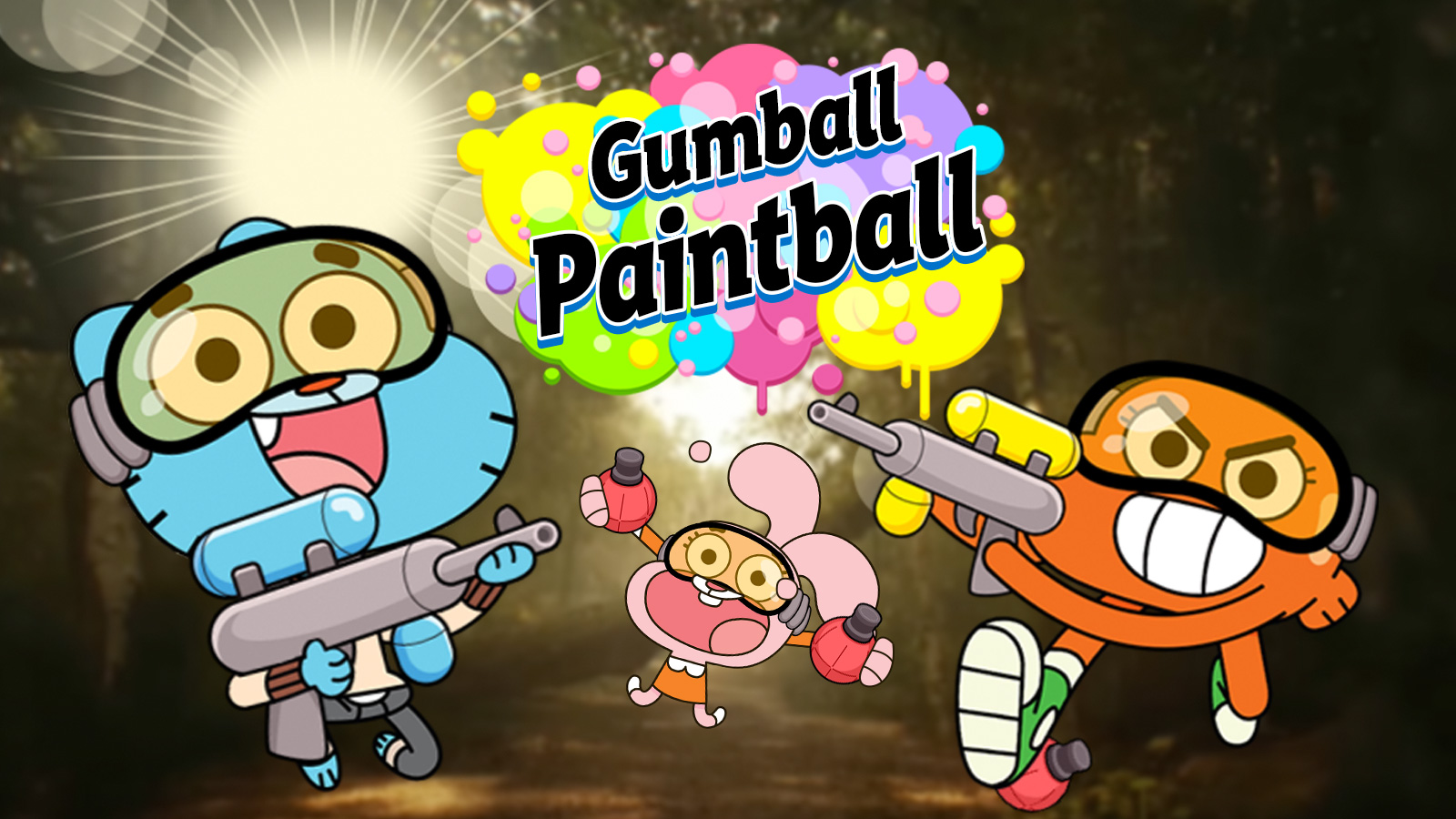 Gumball Paintball | Die fantastische Welt von Gumball | Cartoon ...