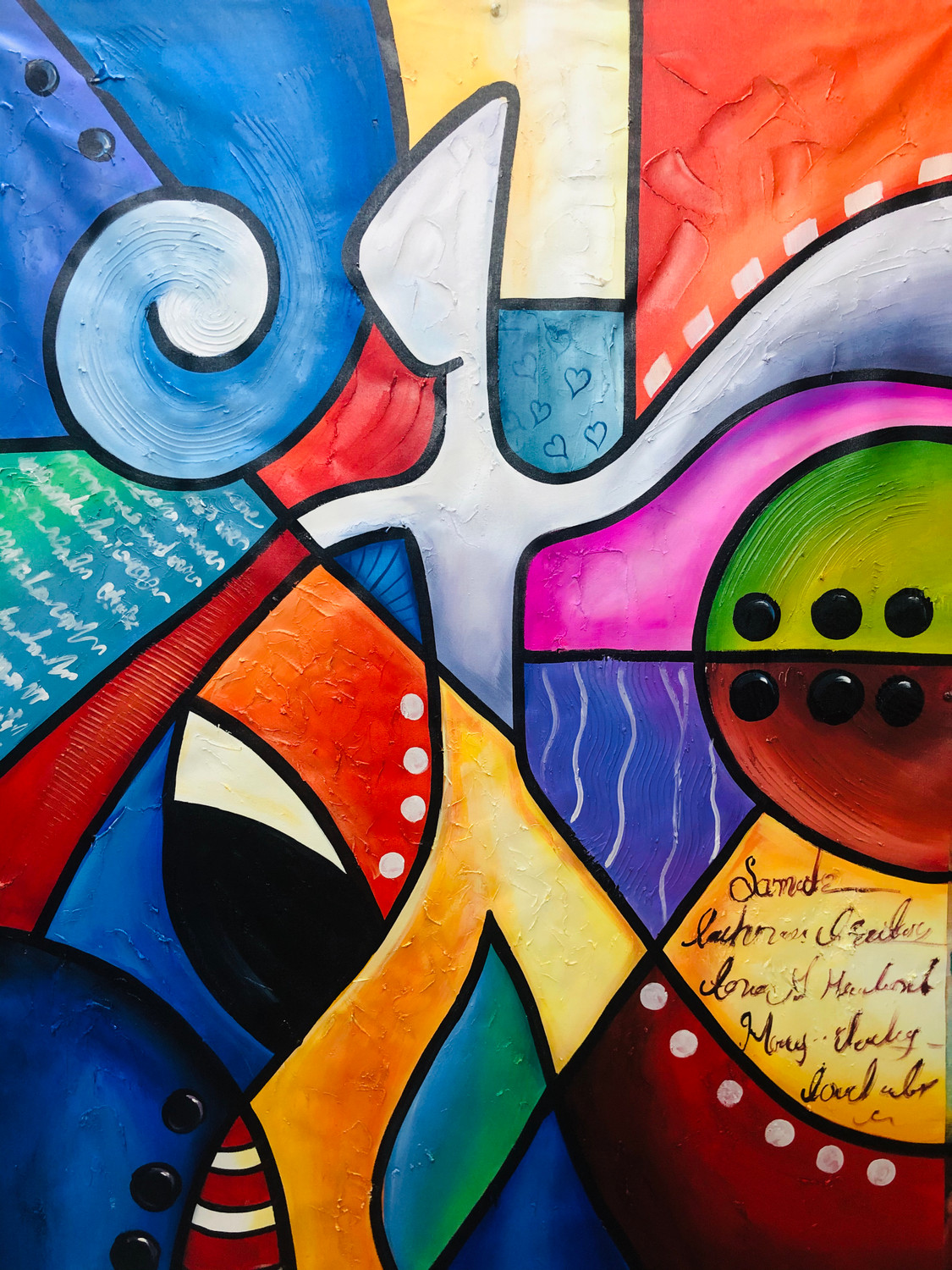 Modern Art Painting | Vibrant Abstract Expression | Modern Handmade Painting