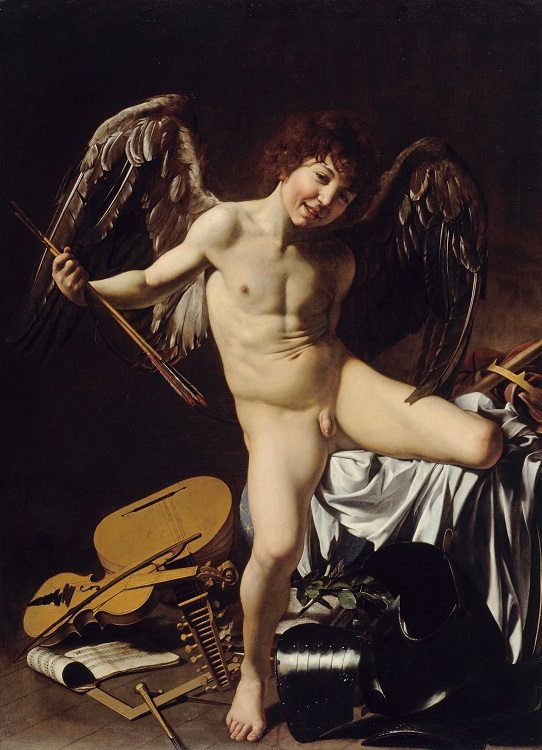 paintings of cupid