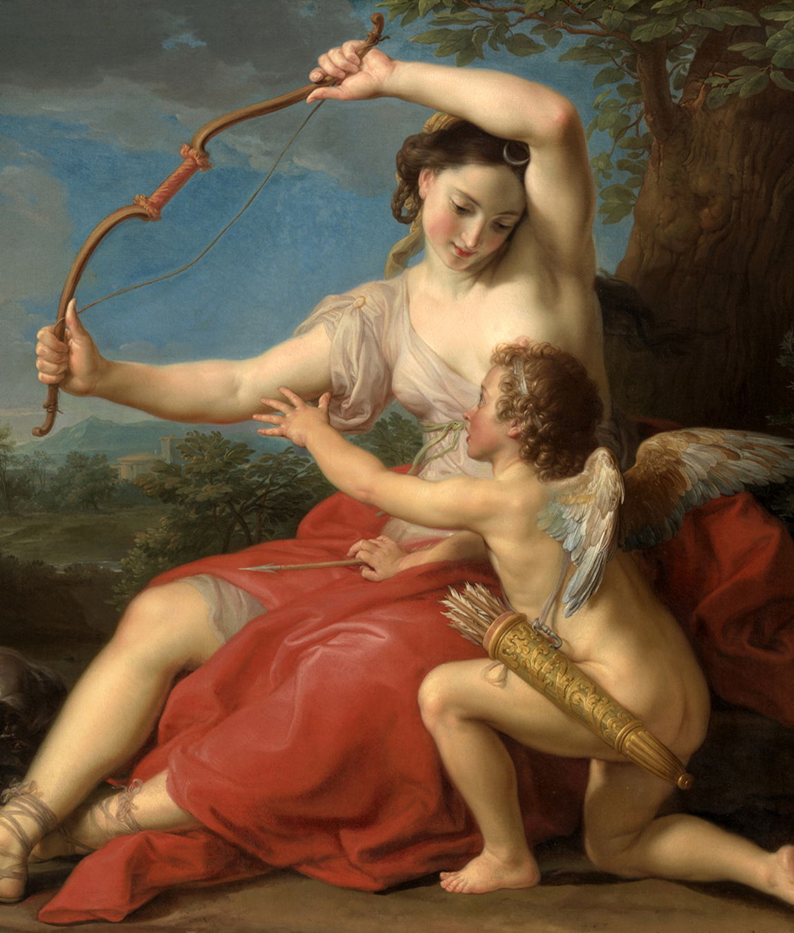 paintings of cupid