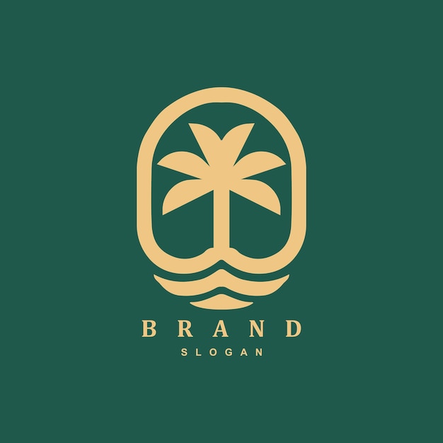 palm tree logo images