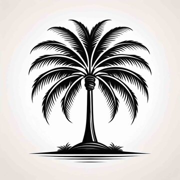 palm tree logo images