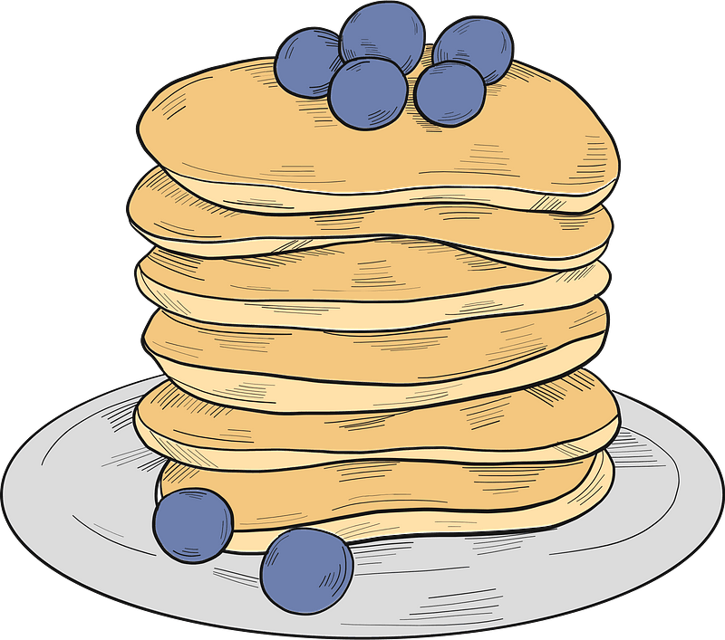 pancakes cliparts