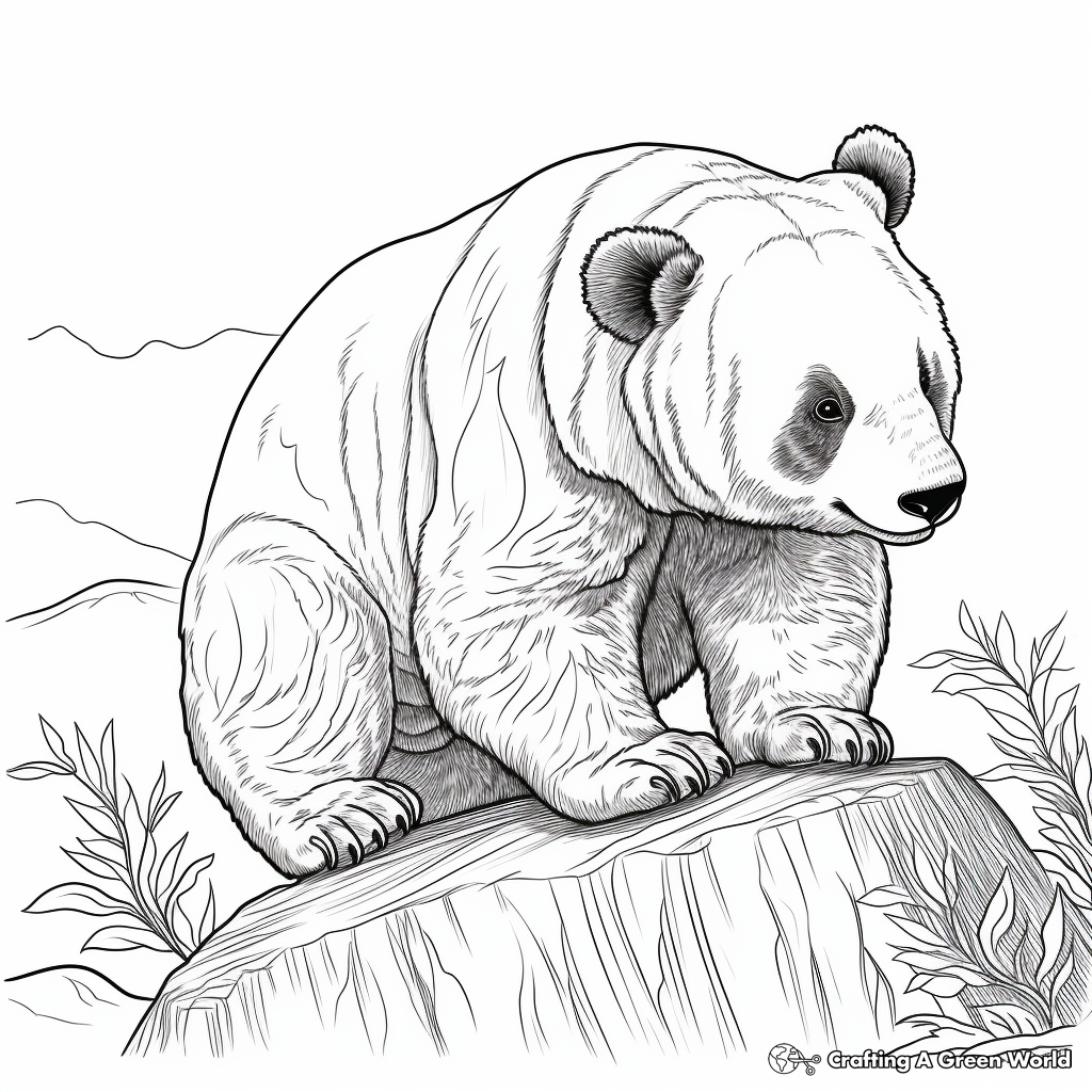 panda coloring pages for adults