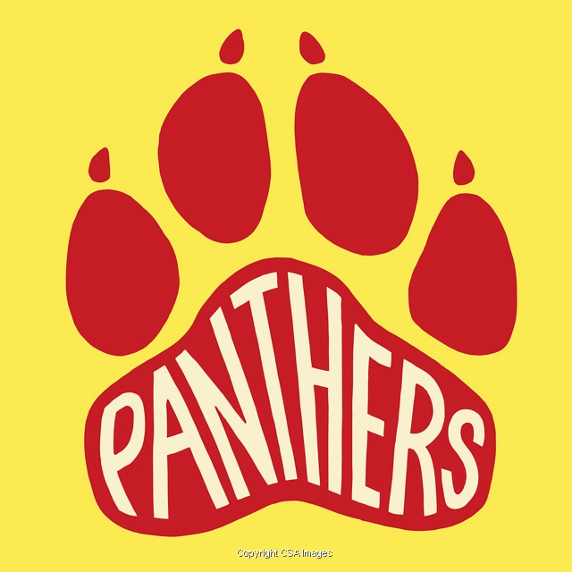 panther paw clipart
