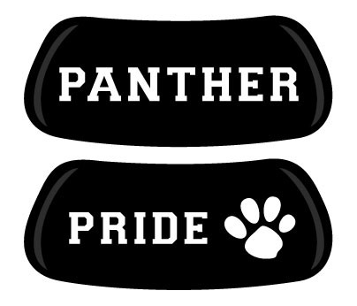 PANTHER / PRIDE paw Original EyeBlack - Mascot