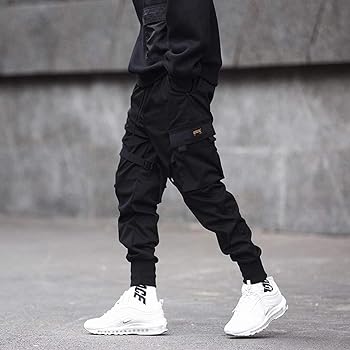 Pishon Mens Jogging Bottoms Long Multi Pocket Outdoor Fashion Casual  Jogging Cool Pants with Drawstring : Amazon.de: Fashion