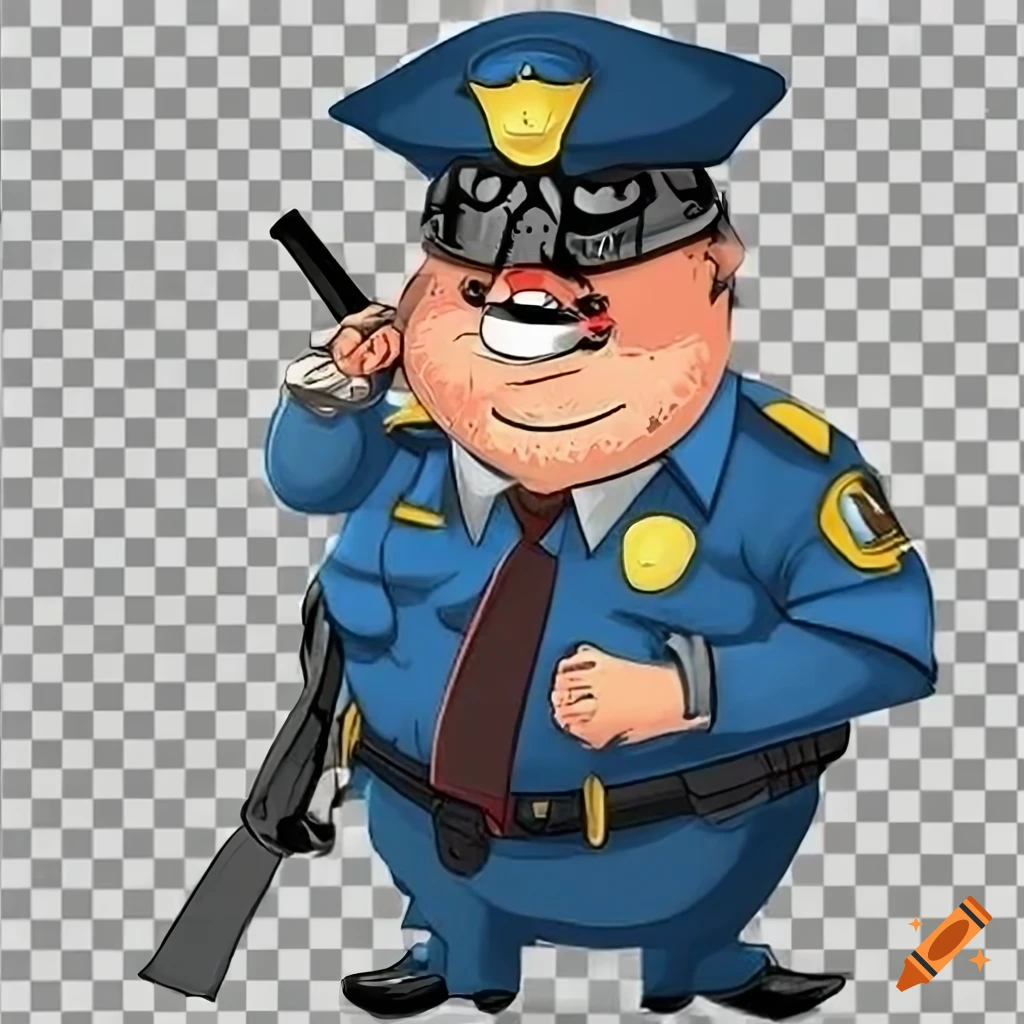 paramilitary police cliparts
