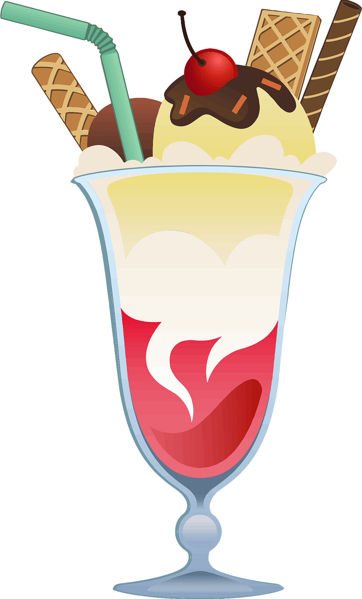 Parfait Dessert - Free vector clipart images on clipart library.com