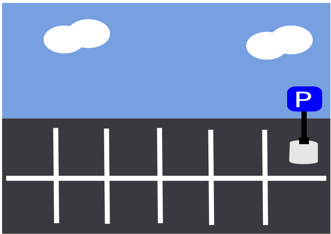 parking lot clipart