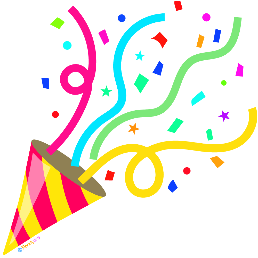 FREE Party Cracker Clipart (Royalty-free) | Pearly Arts
