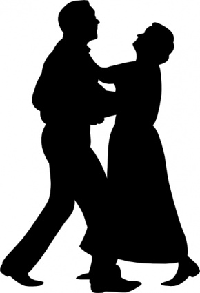 partner dancing cliparts