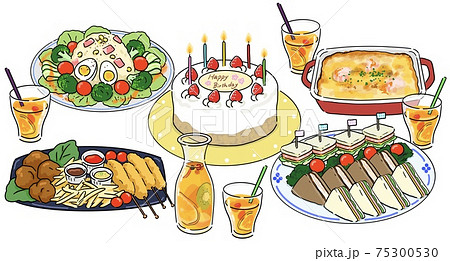party food clipart