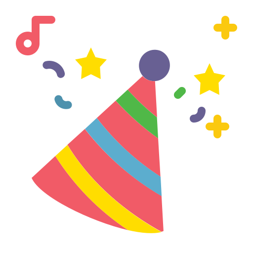 Party Hat - Free birthday and party icons