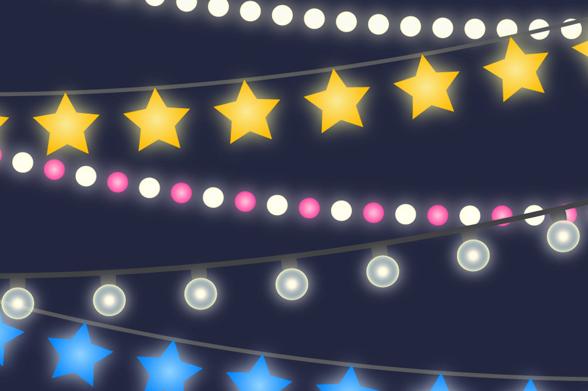 party lights cliparts