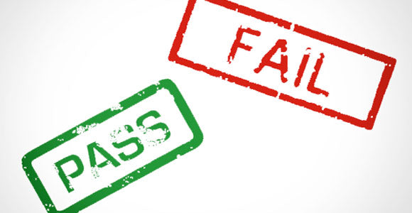 pass fails