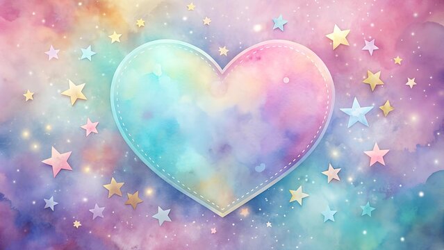 Pastel Heart PNGs for Free Download