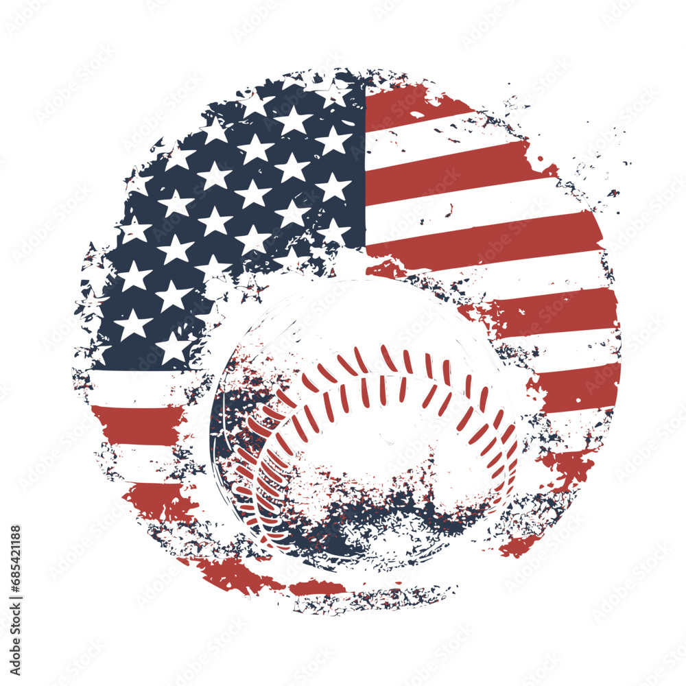 patriotic baseball cliparts