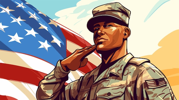 patriotic soldier cliparts