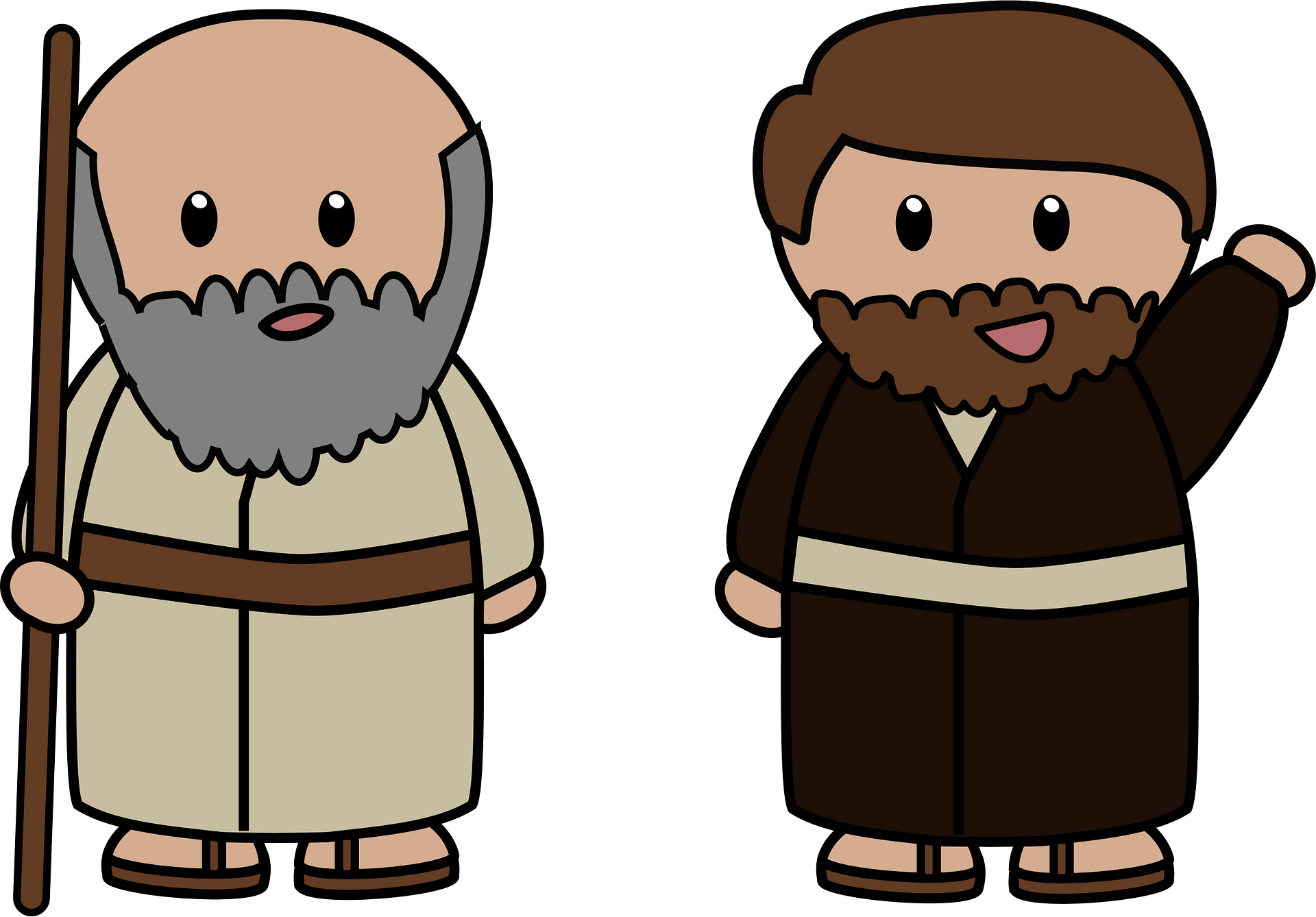 Apostle Paul and Silas - Free vector clipart images on clipart library.com