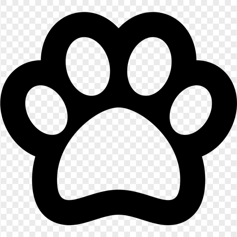 Paw Print compartiment Outlines