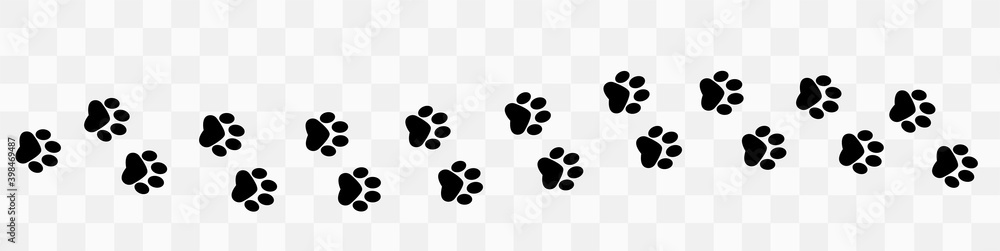 paw print silhouette