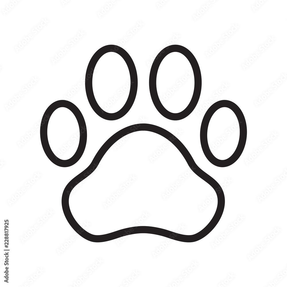 paws cliparts cartoon