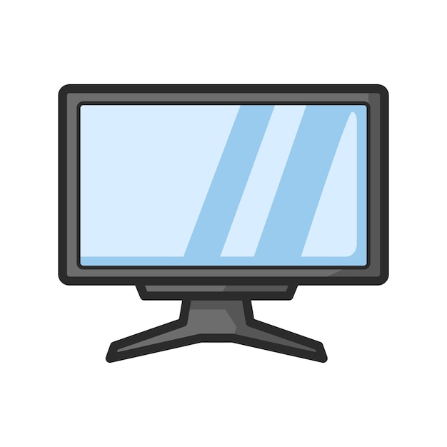 Premium Vector | Gaming Monitor PC Clipart illustration