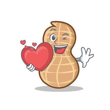 peanuts heart cliparts
