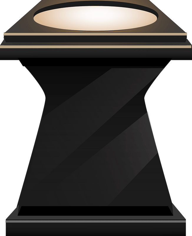 pedestal clipart