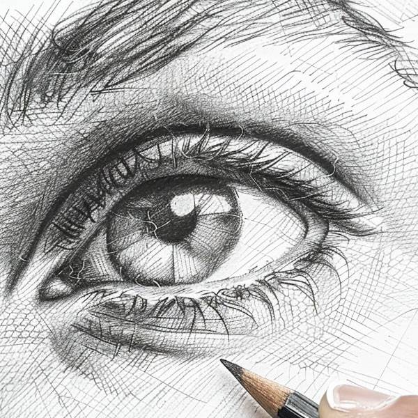 pencil art image