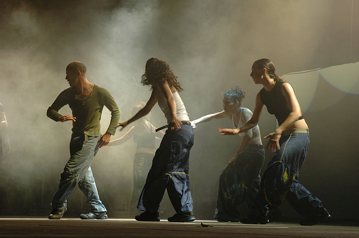 Royalty-Free photo: People dancing on stage | PickPik