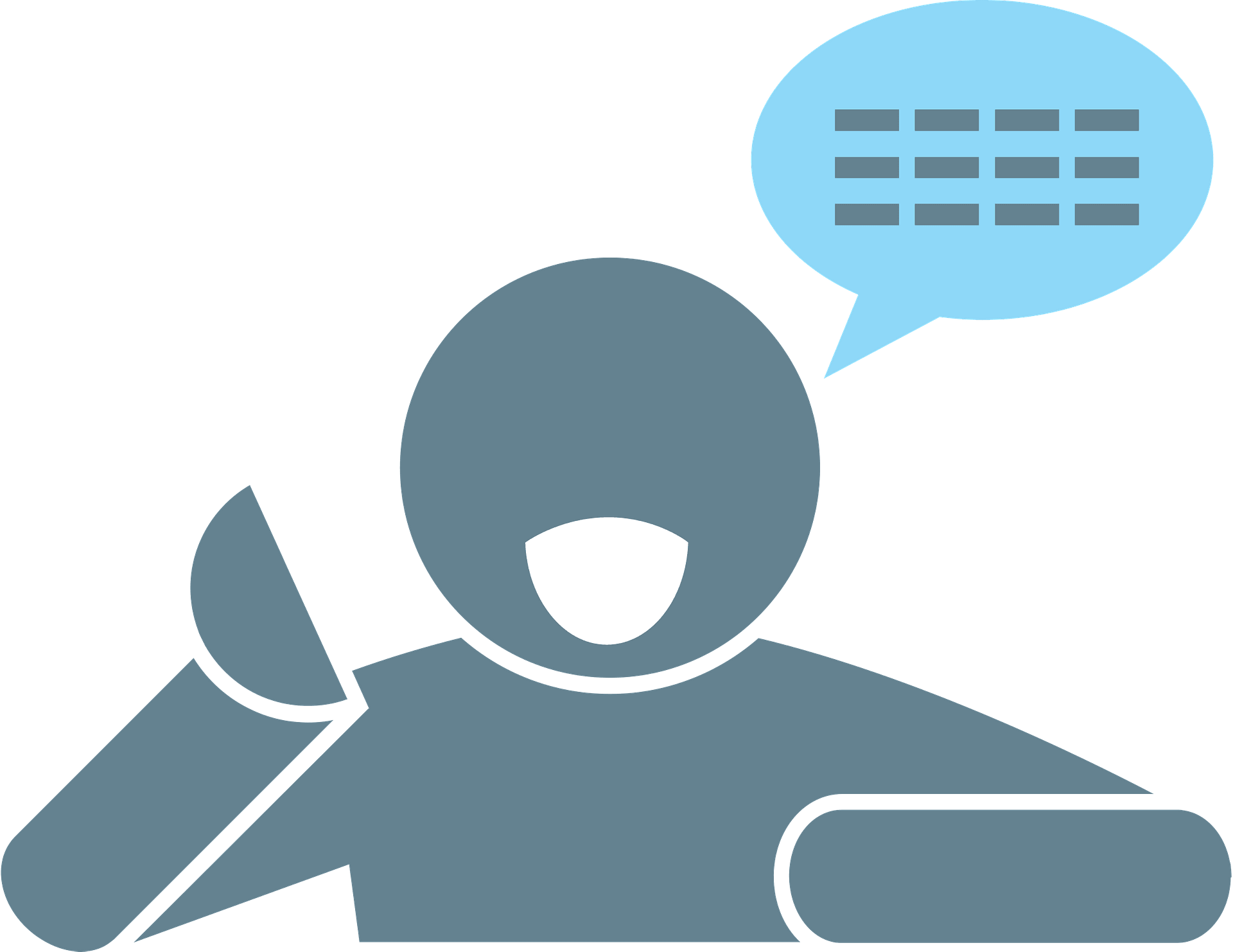person speaking cliparts