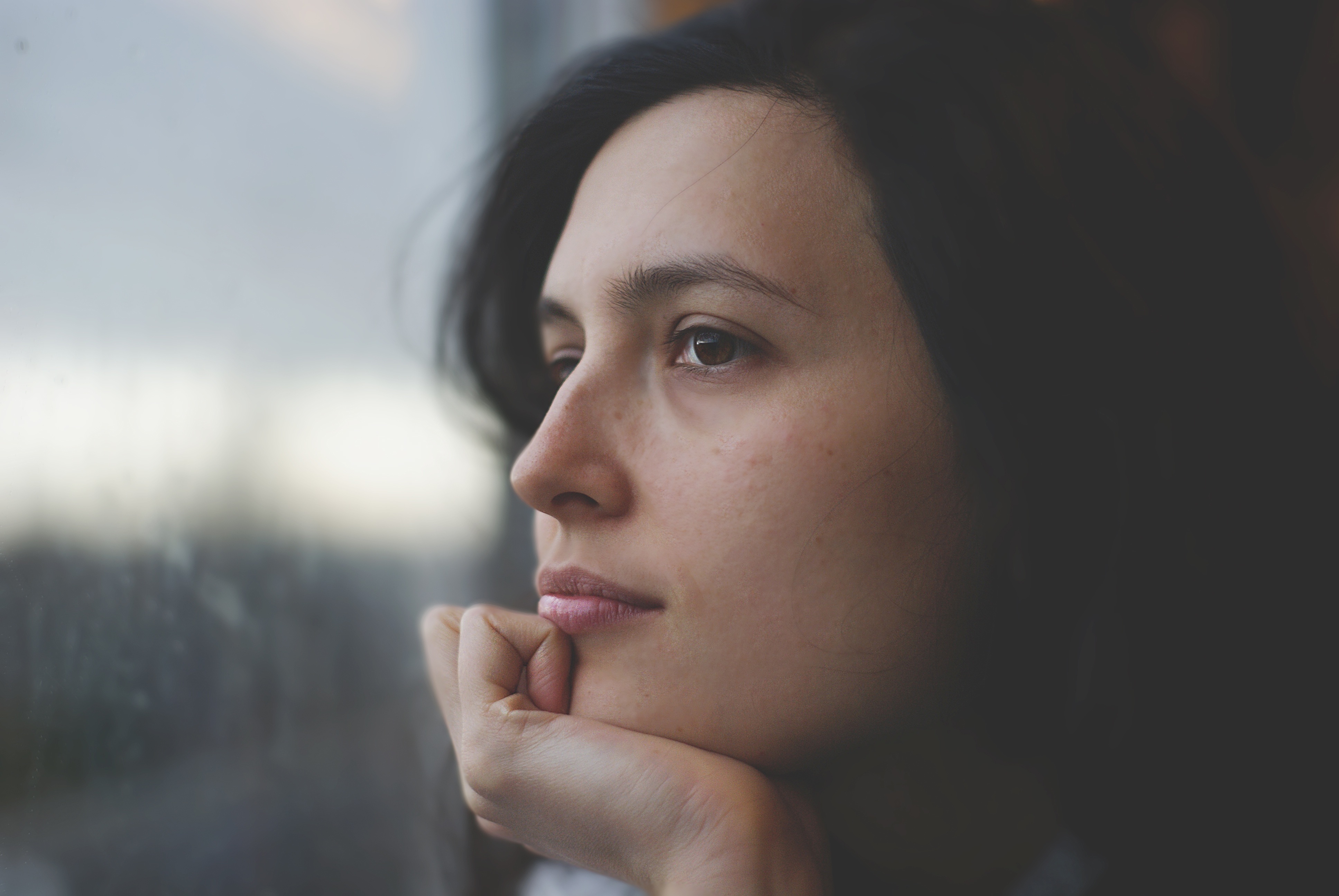 Free Images : hand, person, girl, woman, thinking, model, young ...