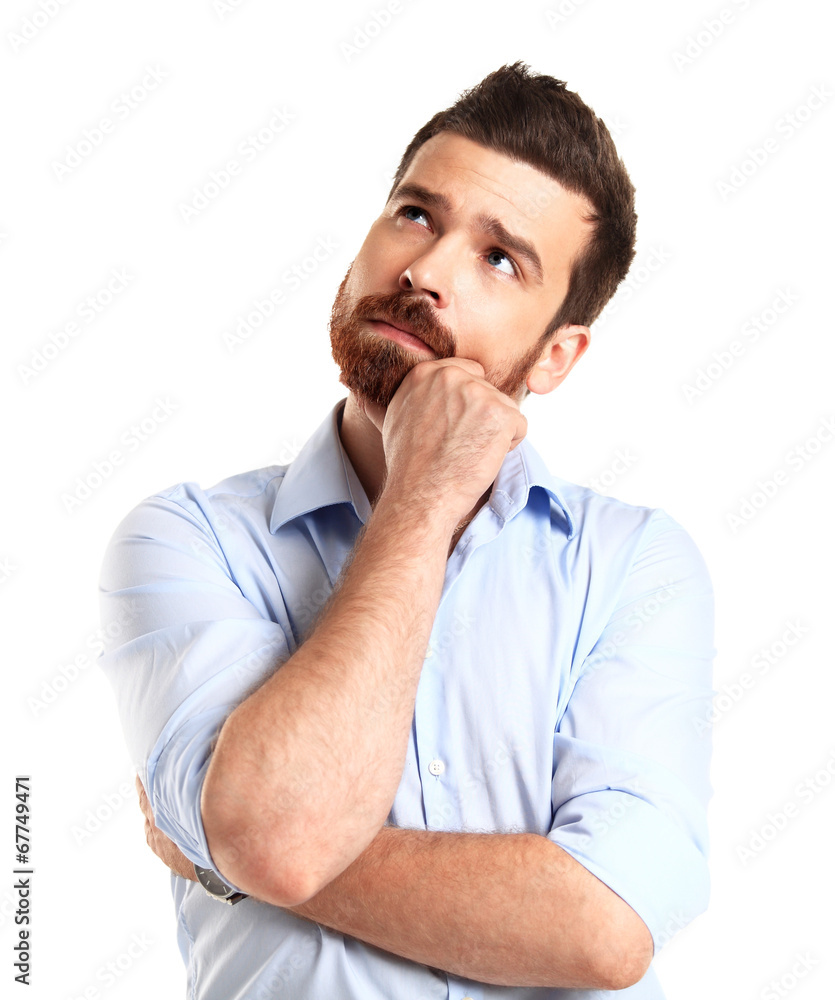 person thinking