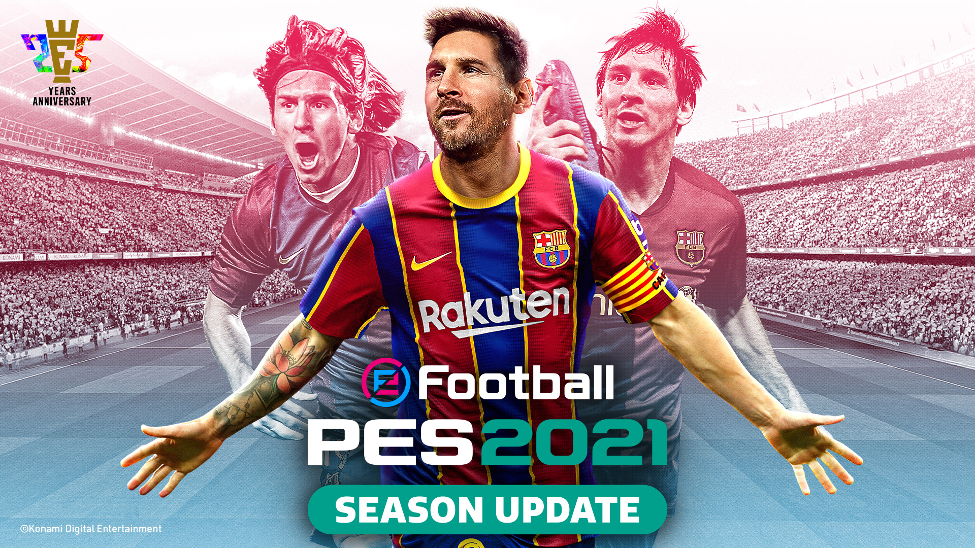 KONAMI VERKÜNDET eFootball PES 2021 SEASON UPDATE ...